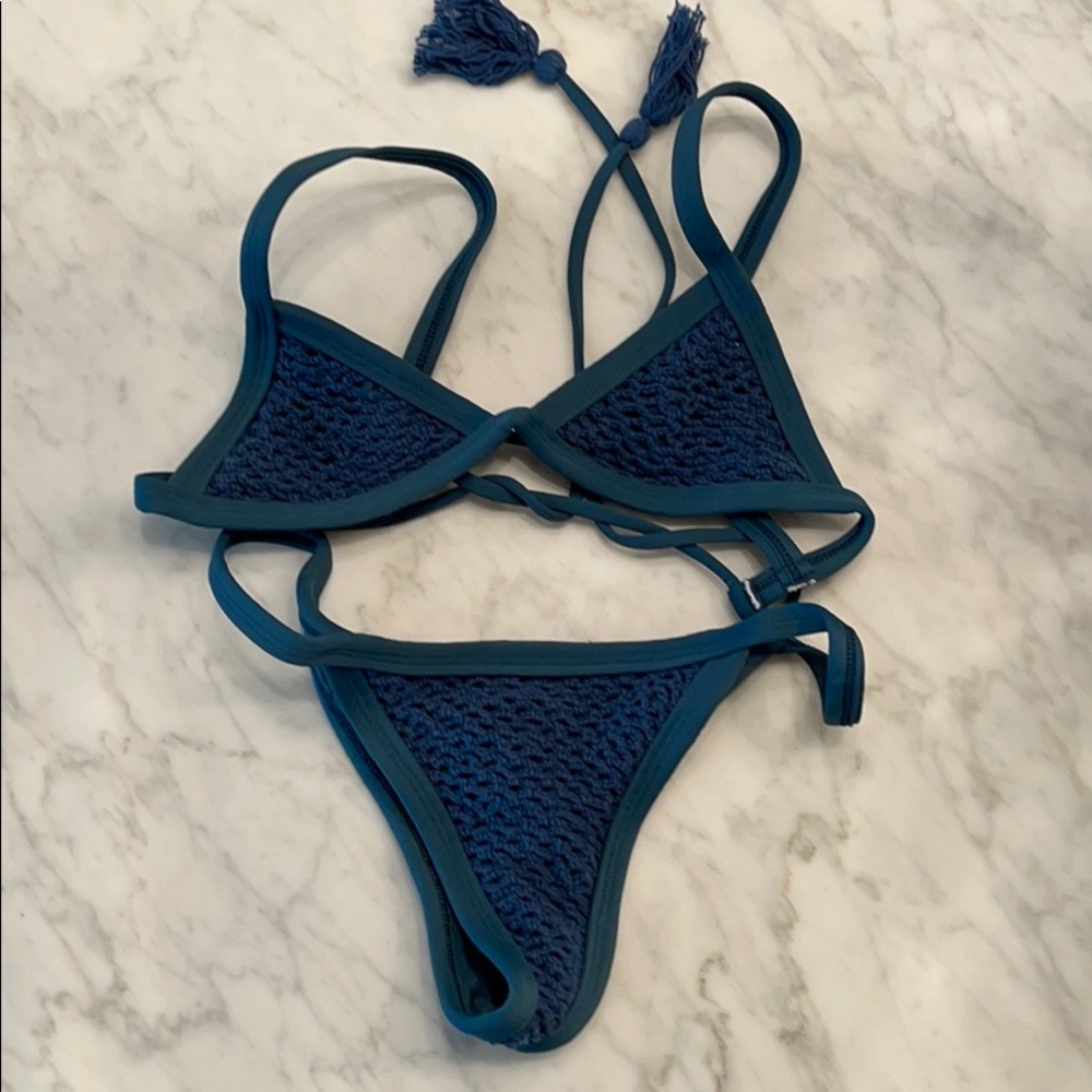 Posh Pua knit bikini